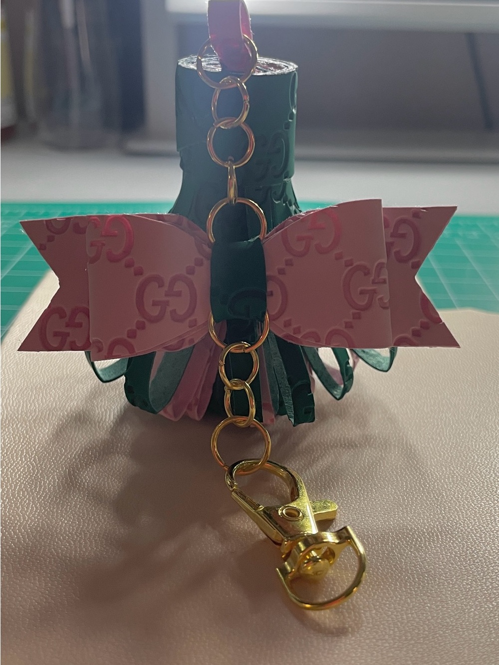 AKA COLORED purse Keychain/ Handbag Decor